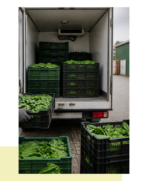 Перевозка шпината в Урюпинск с сохранением свежести продукции